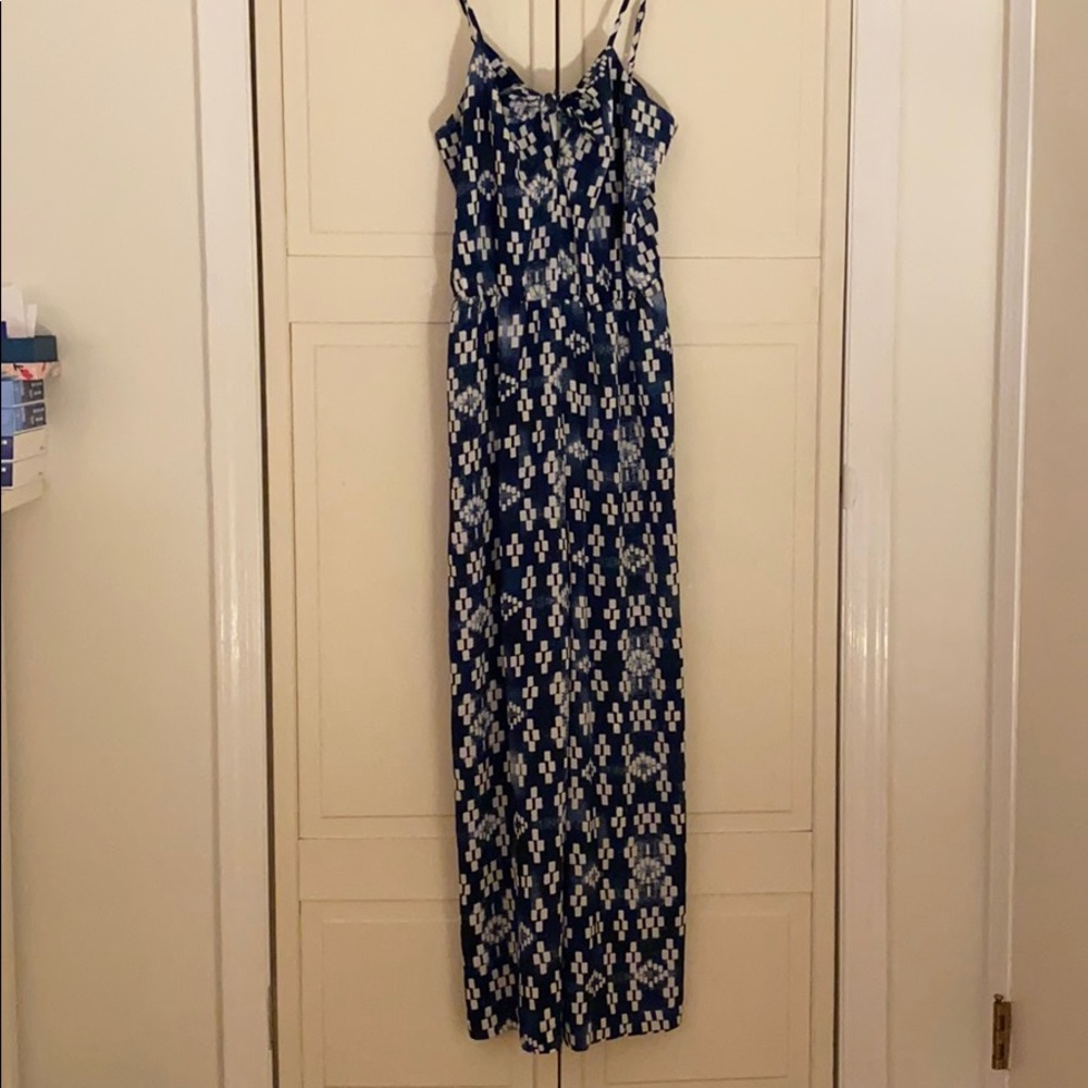 Aztec Print Jumpsuit